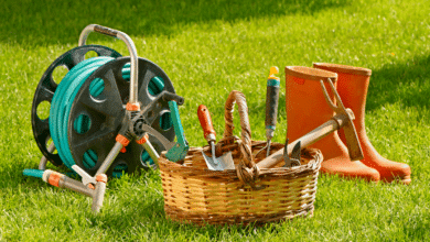 outils de jardinage