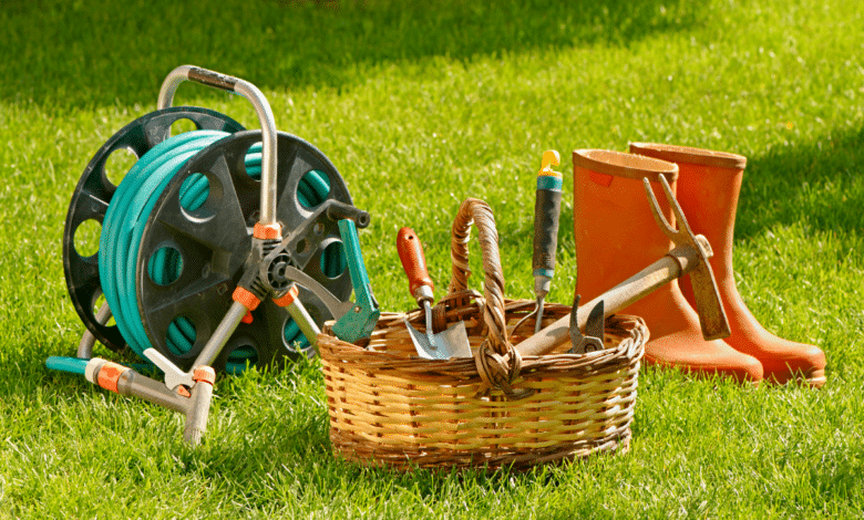 outils de jardinage